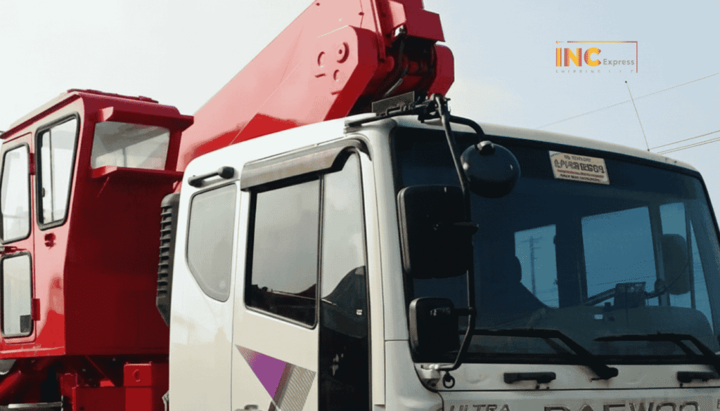 Industrial project cargo logistics services in Dubai logistics hub